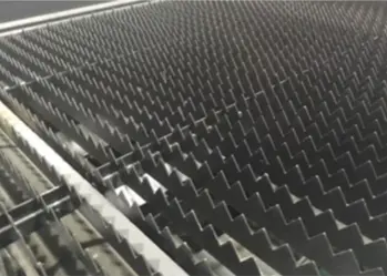 Plataforma de trabajo dentada